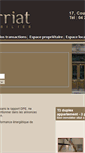 Mobile Screenshot of berriat-immo.fr